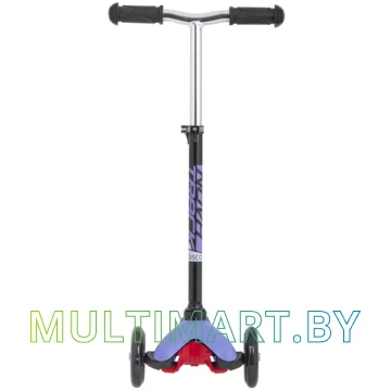 Самокат Novatrack Disco-Kids Basic 120H.DISCOKIDS.BVL20 (черный/фиолетовый, 2020) картинка 2